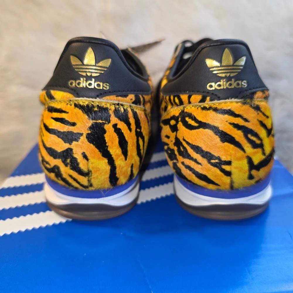 adidas SL 72 OG Women's 5.5 Tiger Print Cow Fur KH8812 NIB